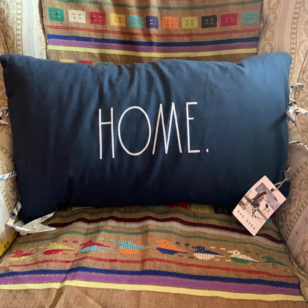 COPY - Rae Dunn Enchante “HOME” pillow